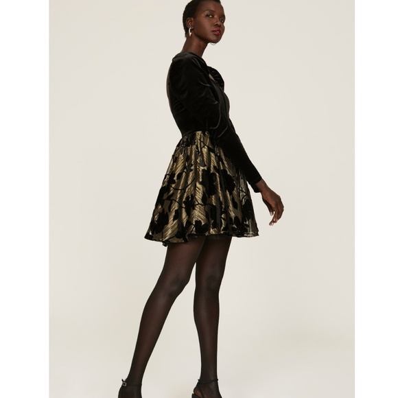 Ashley Park Velvet Mini Dress - Picture 3 of 5